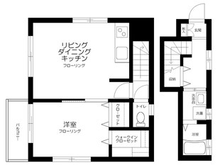 ルア浜田山の物件間取画像